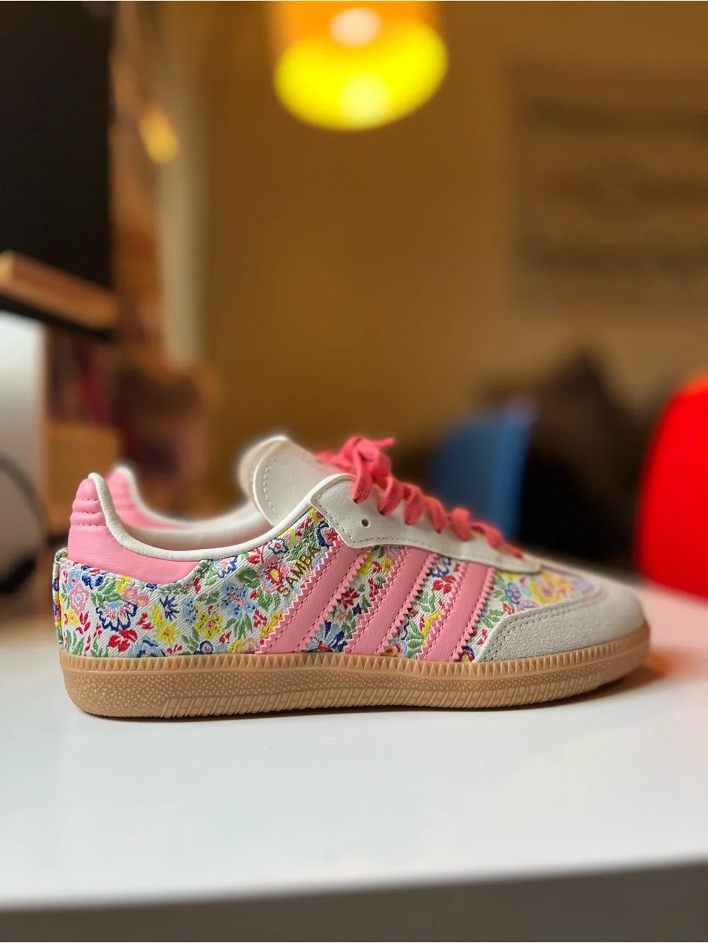 Adidas x Liberty London Samba OG Shoes •  Floral Embroidered • NWOT